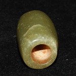 Antike Celadon Jade Perle vermtl Han Dynastie
